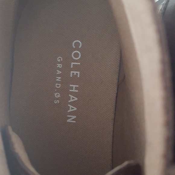 🔴SOLD 🔴Cole Haan Grand OS brown leather chukka ankle boots men size 8 M - Picture 5 of 11